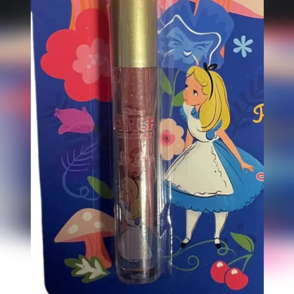 NEW Limited Edition Disney Alice in Wonderland Lip Gloss Bundle